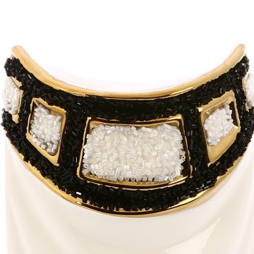 Andra Taşlı Seramik Mumluk Büyük Boy