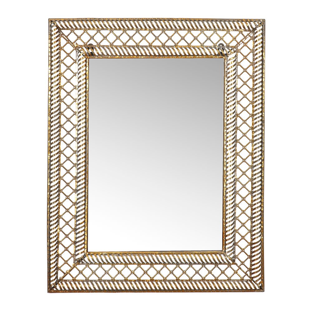 Gold Telkari Duvar Aynası