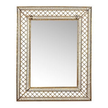 Gold Telkari Duvar Aynası