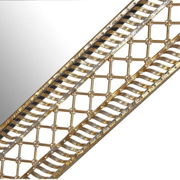 Gold Telkari Duvar Aynası