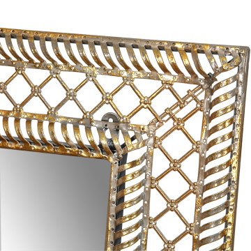 Gold Telkari Duvar Aynası