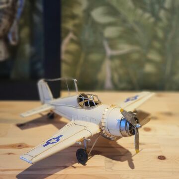 Dekoratif Metal Uçak