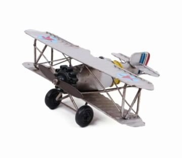 Dekoratif Metal Mini Uçak