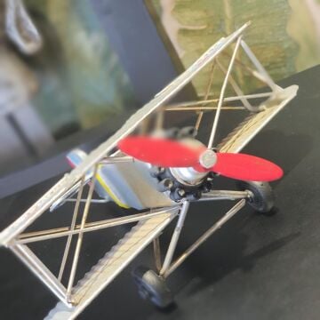 Dekoratif Metal Mini Uçak