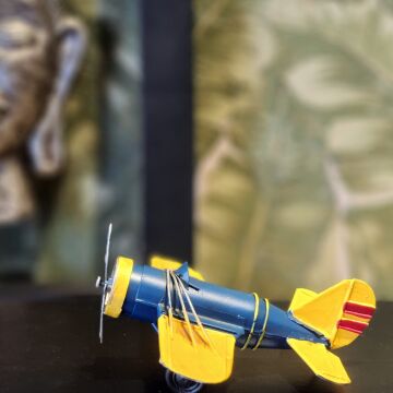 Dekoratif Metal Mini Uçak