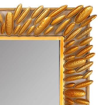 Lux Gold Dikdörtgen Duvar Aynası
