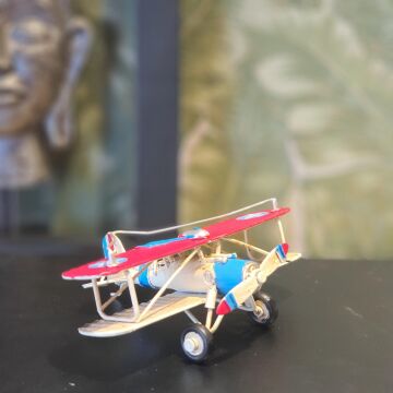Dekoratif Metal Mini Uçak
