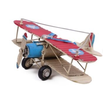 Dekoratif Metal Mini Uçak