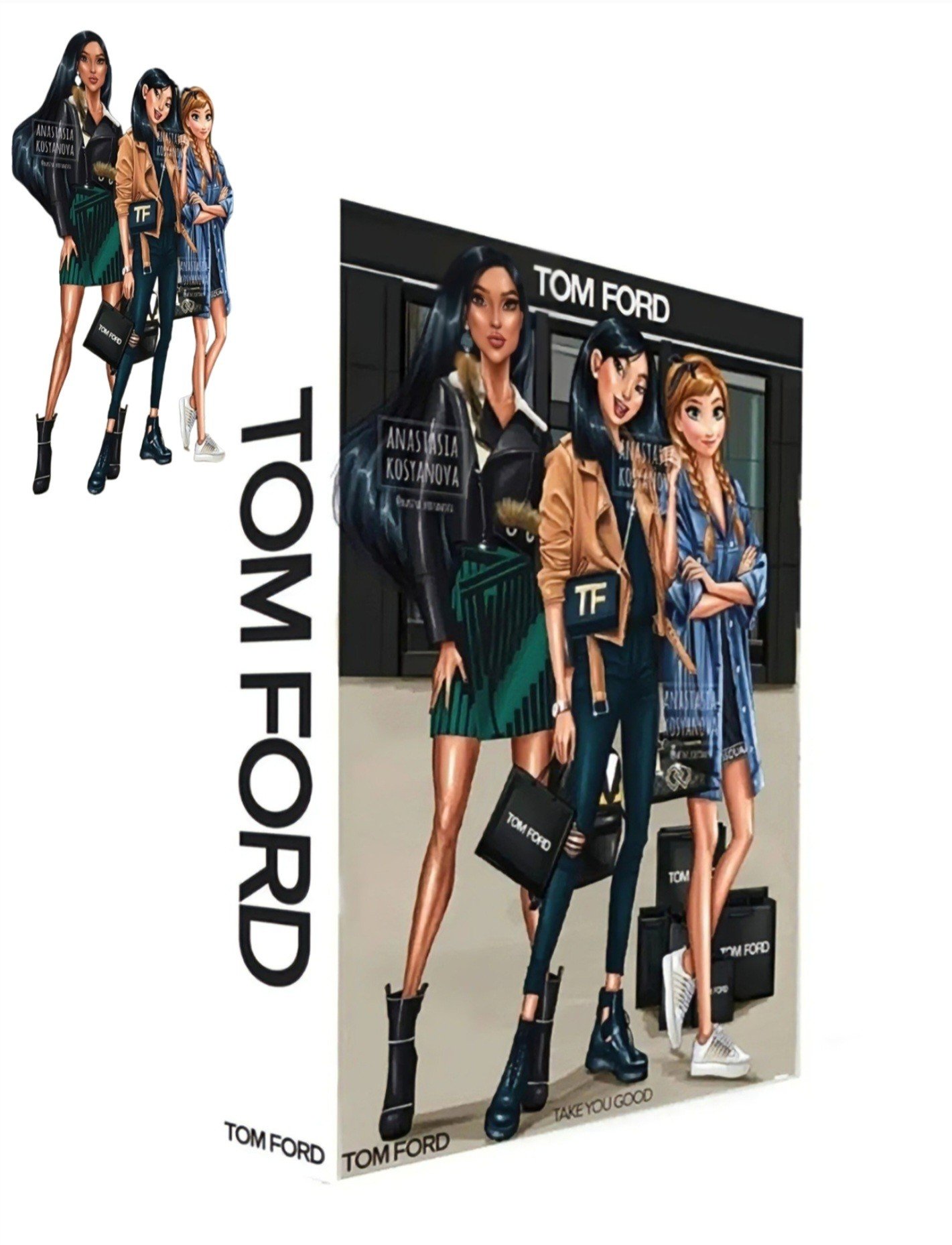 Tom Ford Açılır Dekoratif Kitap Kutusu