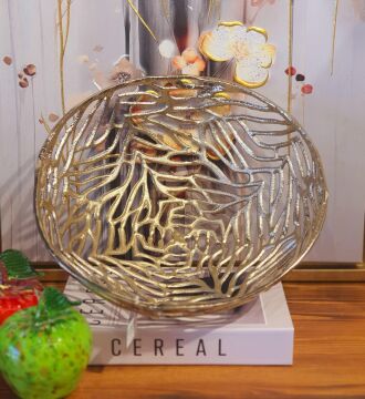 Gold Döküm Yuvarlak Kase 34cm