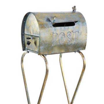 Rusty Metal Posta Kutusu