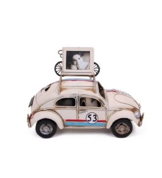 Metal Dekoratif Vosvos Çerçeveli Araba