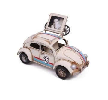 Metal Dekoratif Vosvos Çerçeveli Araba