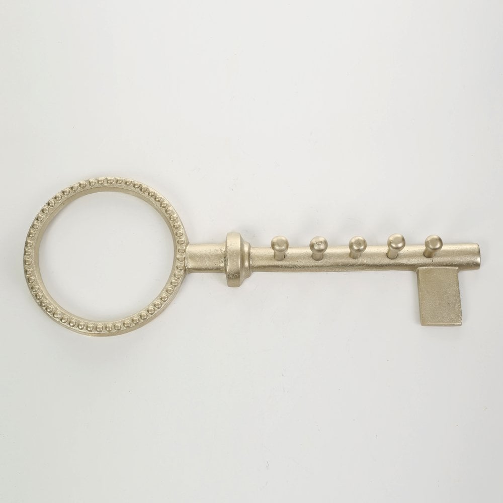 Gold Duvar Anahtar Askısı Yuvarlak