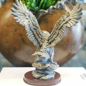 Kartal Dekor Küçük Boy Füme