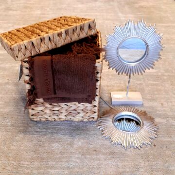 Kare Kutu Kapaklı Hasır Düzenleyici Küçük Boy