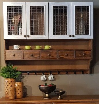 Ahşap Tasarım Nostaljik Terek Büyük Boy