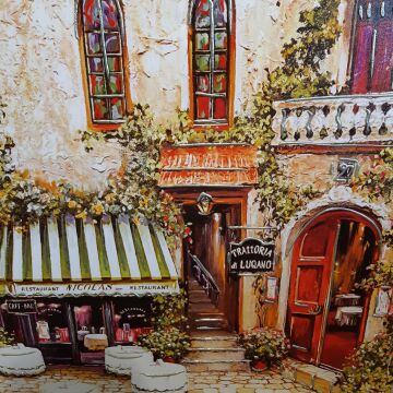 60cmX120cm Çerçevesiz Nicolas Tablo