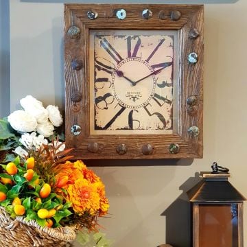 Dragon Ahşap Duvar Saati