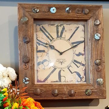 Dragon Ahşap Duvar Saati