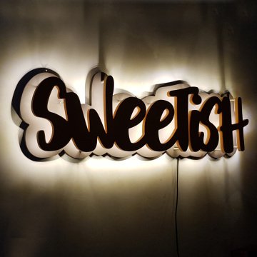 Işıklı Firma Logosu (Özel Üretim)