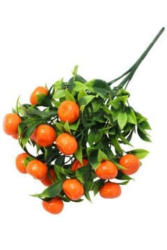 Yapay Çiçek Mandalina Demeti