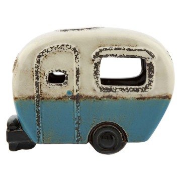 Seramik Dekoratif Mavi Karavan