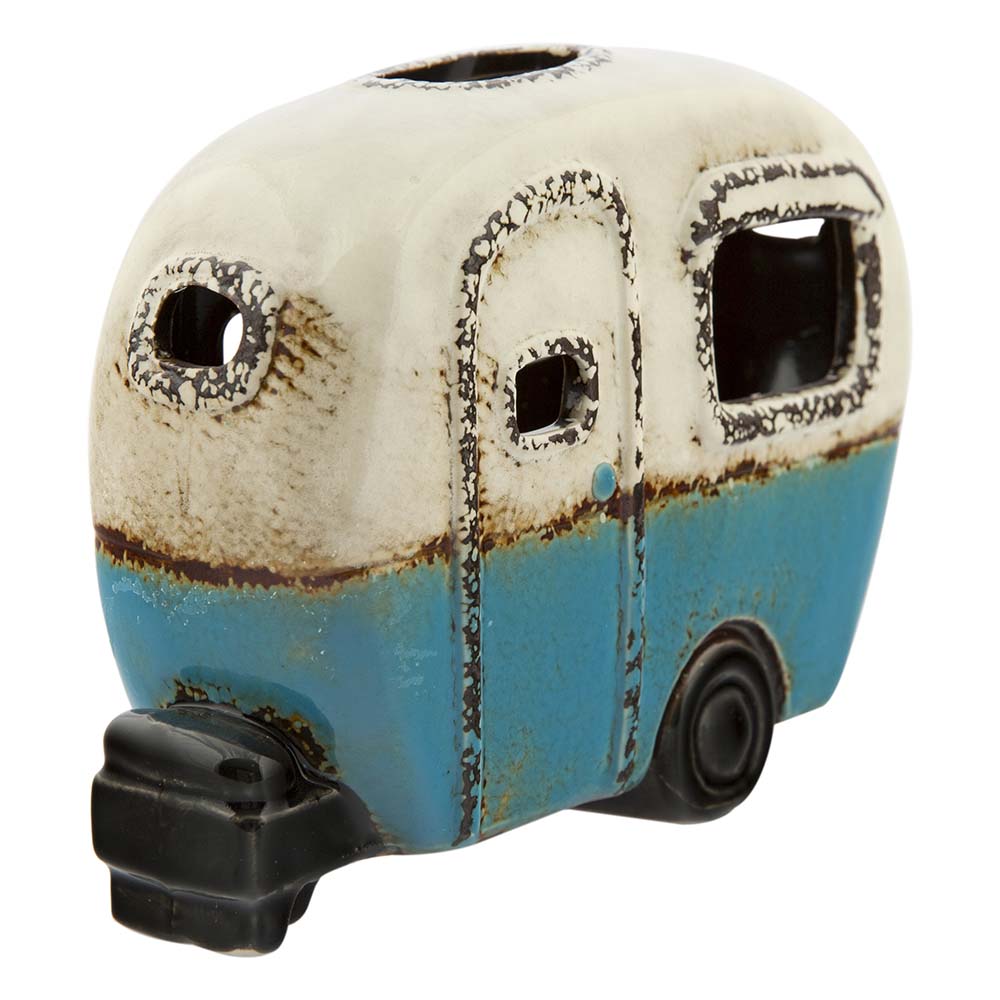 Seramik Dekoratif Mavi Karavan