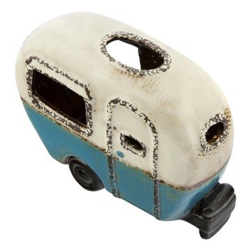 Seramik Dekoratif Mavi Karavan