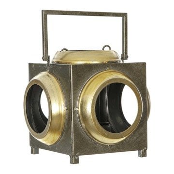 Pim Bronz Metal Saplı Mumluk