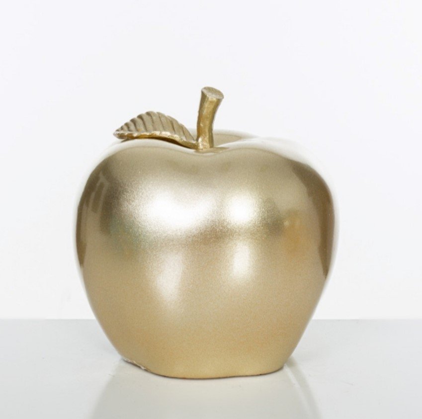 Gold Elma Dekor Büyük Boy