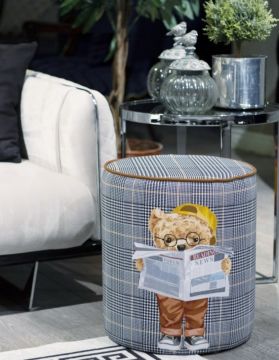 Teddy Gazeteci Modern Puf