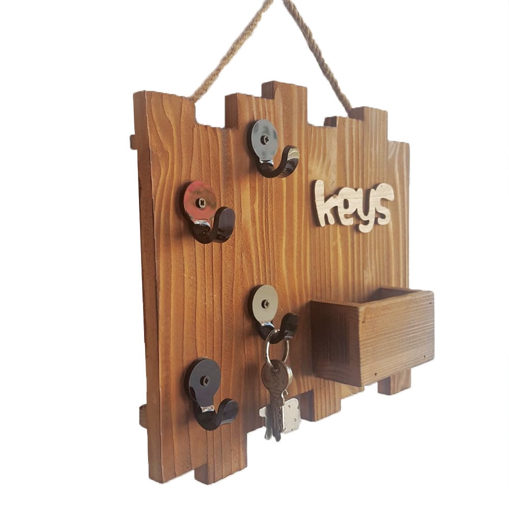 Anahtarlık Masif Ahşap Aksesuar