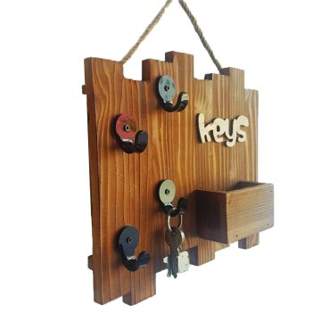 Anahtarlık Masif Ahşap Aksesuar