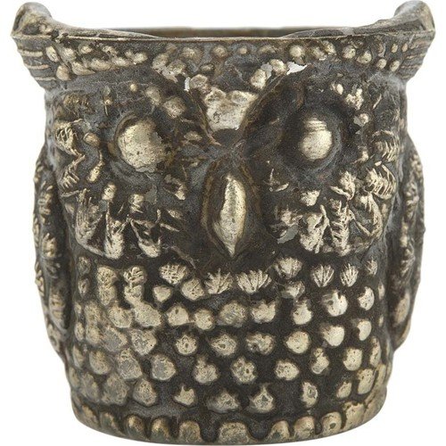 Kanta Antik Baykuş Mumluk Mini Boy