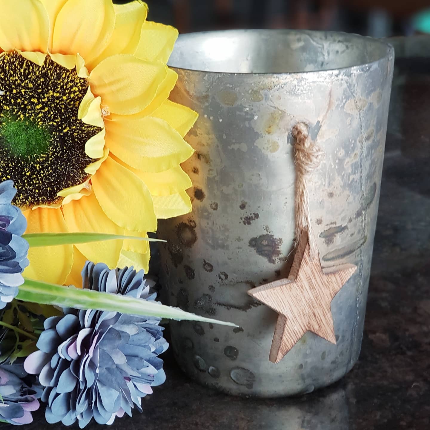 Kanta Antik Yıldızlı Mumluk&Vazo