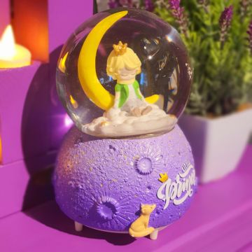 Kar Küresi Küçük Prens Mor