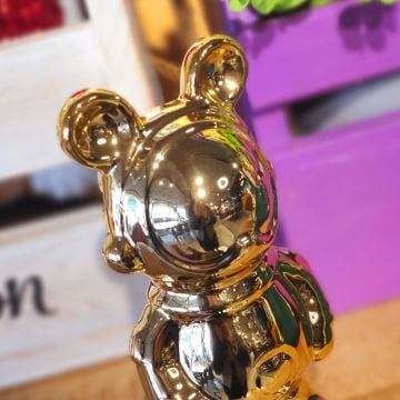 Mickey Mouse Gold Mini Boy Dekoratif Obje 17cm