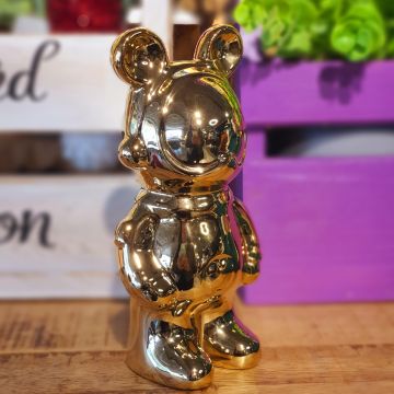 Mickey Mouse Gold Mini Boy Dekoratif Obje 17cm