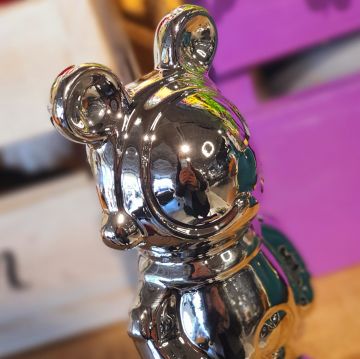Mickey Mouse Silver Mini Boy Dekoratif Obje 17cm
