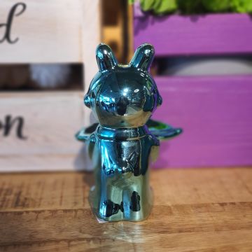 Astronot Tavşan Blue Mini Boy Dekoratif Obje 14,5cm