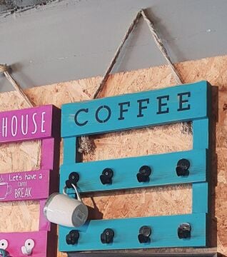 Minyatür Fincaniye Kupa & Fincan Askılığı