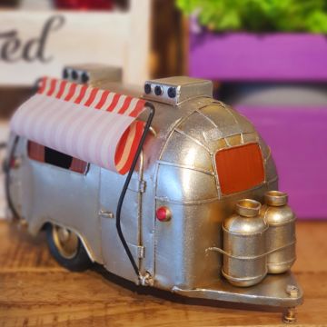 Dekoratif Metal Karavan Tenteli