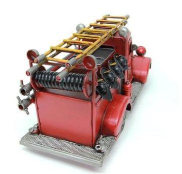 Dekoratif Metal İtfaiye Arabası