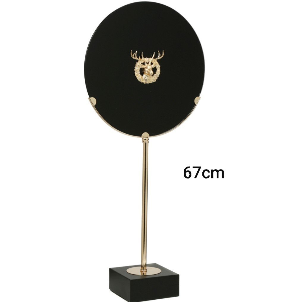 Gold Kalkan Dekoratif Obje 67cm