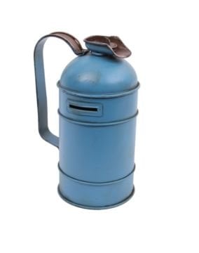 Dekoratif Metal Yakıt Bidonu Kumbaralı