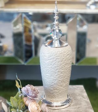 Yakut Silver Vazo Dekoratif Obje 43cm