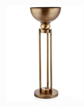 Seta Bronz Ayaklı Saksılık 100cm
