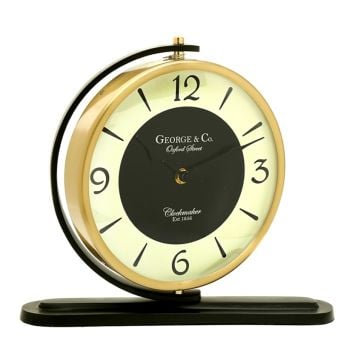 Pirinç Antik Masa Saati 26cm