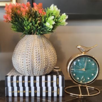 Sarı Mercan Resin Vazo